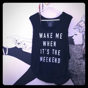 Fifth Sun brand muscle tee